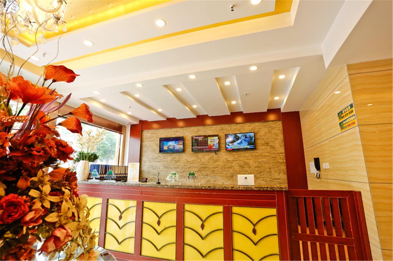 Greentree Inn Shandong Heze Mudan Road Bus Terminal Station Express Hotel Екстер'єр фото