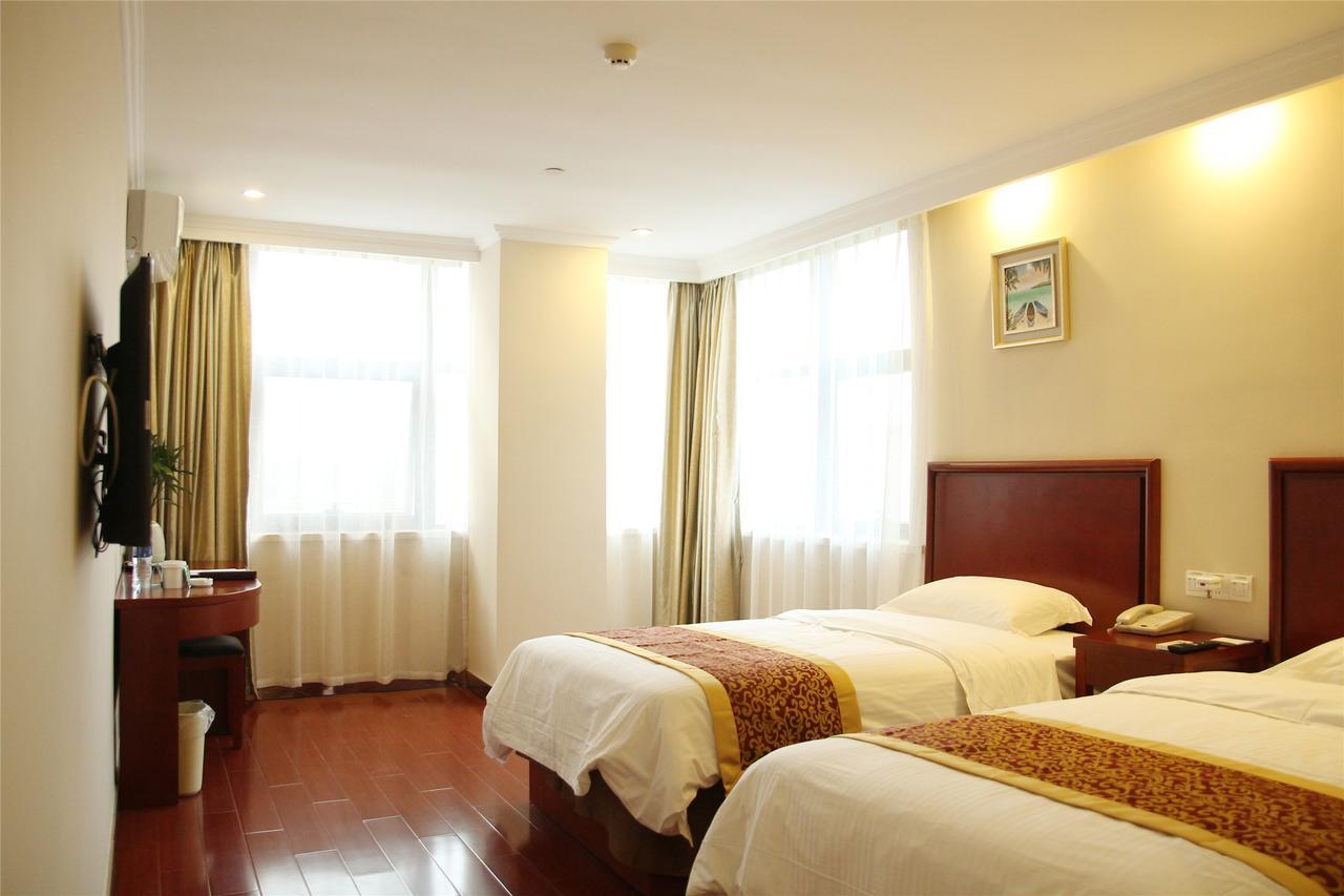 Greentree Inn Shandong Heze Mudan Road Bus Terminal Station Express Hotel Екстер'єр фото