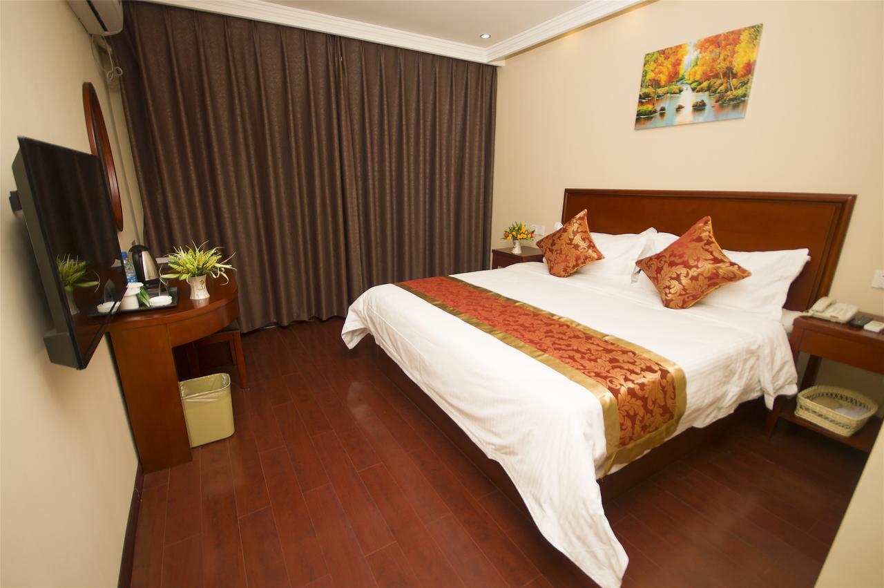 Greentree Inn Shandong Heze Mudan Road Bus Terminal Station Express Hotel Екстер'єр фото